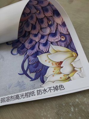 厂家出口油画打印 电脑喷绘写真 定制各种材料打印微喷 装饰画